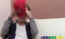 Young australian gay jesse jerks dick with fleshlight 😏