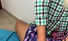 Big ass latina milf bends over for monster cock in cheating homemade scene