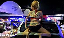 hot thai slut dances in bikini