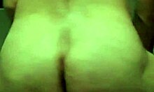 He takes it on all fours in the kitchen.