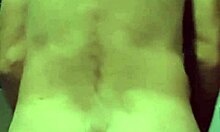 He takes it on all fours in the kitchen.