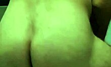 He takes it on all fours in the kitchen.