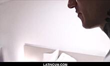 Damn, straight latino boy paid for gay orgy action! 🔥