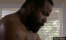 Slutty stepdaughter rides cowgirl for creampie