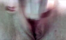 i, uh, masturbate my shaved pussy for my date in closeup.