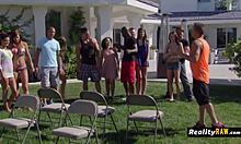 is your pussy getting licked in this messy swinger reunion?