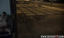 Fast and rough orgasm in sock smelling bondage