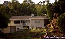 i saw beautiful les teens 18+ licking pussies in threesome