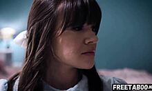 jealous stepdaughter alison rey blows boyfriends cock