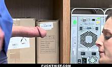 Hey, shoplifter Kenzi Ryans, wanna bang the mall cop to go home?