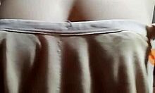 Teen girl masturbates in video