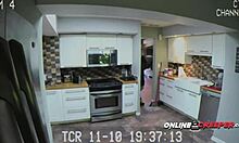 Spy cam caught creep BANGING his neighbor after tying her up. Wild homemade footage exposed.