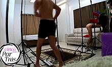 5min Portrôs Ep 24: Stellar Bluue and Lady Snow Brasil in Wild Anal Action!