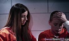 Bigtits Inmate Licks Lez In Prison