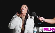 Why did I come to Peru? To fuck Peruvian cocks while interviewing this beautiful big-ass Brazilian.