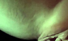 Hey, the blonde wakes me with her cock on my pussy