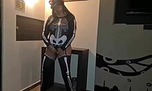 i fucked this young latina slut at halloween costume party