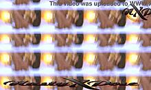 amateur ebony babe takes monster black cock balls deep in her pussy.