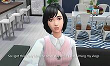 Horny Petite Girlfriend Attempts Amateur Porn With Friend