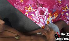 homemade handjob leads to cum cleanup