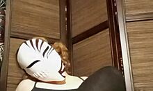 horny amateur shows stocking fetish pov