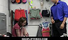 Tristan Summers Fucks Officer Boldly In Office