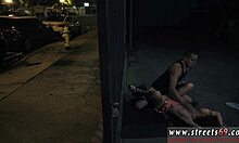 Hardware store guys tie up a teen 18+ fuck doll for bondage play.