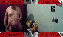 Curvy amateur enjoying intimate wardrobe moments