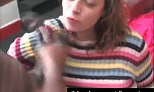 19 year old ebony choked by big black cock