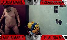 Curvy amateur enjoying intimate wardrobe moments