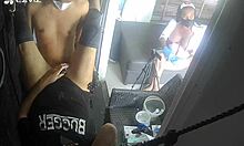 two ladyboys and me in hardcore anal action