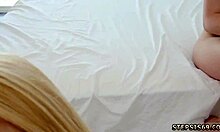 Teen licks milf's ass in POV threesome, first time fighting for affection