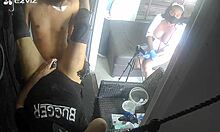 two ladyboys and me in hardcore anal action