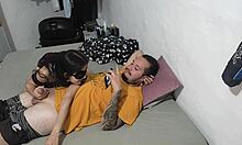 girlfriends neighbor sucks cock when unoccupied