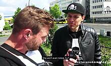 Horny mature Vicky Hundt enjoys shameless outdoor date full scene