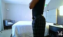 relaxing massage session with amateur bisexual participants