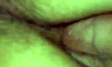 Amateur Nighttime Anal Creampie For My Honey