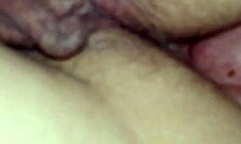 Amateur Nighttime Anal Creampie For My Honey