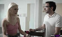 Chloe Temple Is Excited To Meet Her New Horny Tutor Jake Adams And They Started With A Hot Sex Lesson That Makes Chloe Crazy