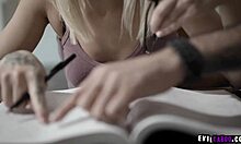 Chloe Temple Is Excited To Meet Her New Horny Tutor Jake Adams And They Started With A Hot Sex Lesson That Makes Chloe Crazy