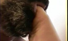 wife gets footjob fuck and squirts hard