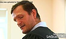 Intense Desire as Blonde Students in Stockings Seduce Teachers for Wild Action