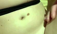 sexy milf wife in fishnets rides my cock and gets pregnant again