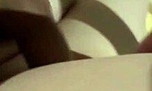 sexy milf wife in fishnets rides my cock and gets pregnant again