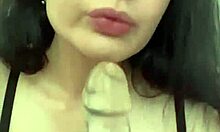 Cute Student Sucks Big Dildo Toy in Shaved Play Session. Hairless Beauty Explores Her Naughty Side.