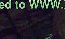 Wet Pussy Enjoys Curved Toy Outdoors