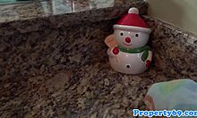 busty realtor sucks landlord cock before sex