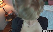 Dagfs - She Works Hard for Her Mouthful of Jizz in Bedroom