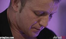 Daringsex Babe In Stockings Kisses And Fucks In Lingerie Fantasy