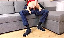 Cheating Wife’s Pussy Licked with Cum!